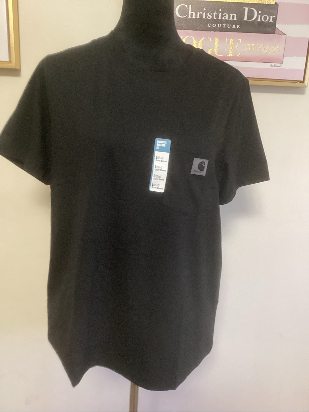 Carhartt Workwear Black Short-Sleeve Pocket Tee